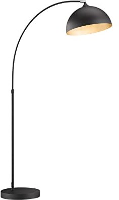 Conotech Fischer & Honsel Lampa stojąca, 1x E27 maks. 40,0 W, piaskowo-czarny - metalowy klosz - piaskowo-czarny 40358