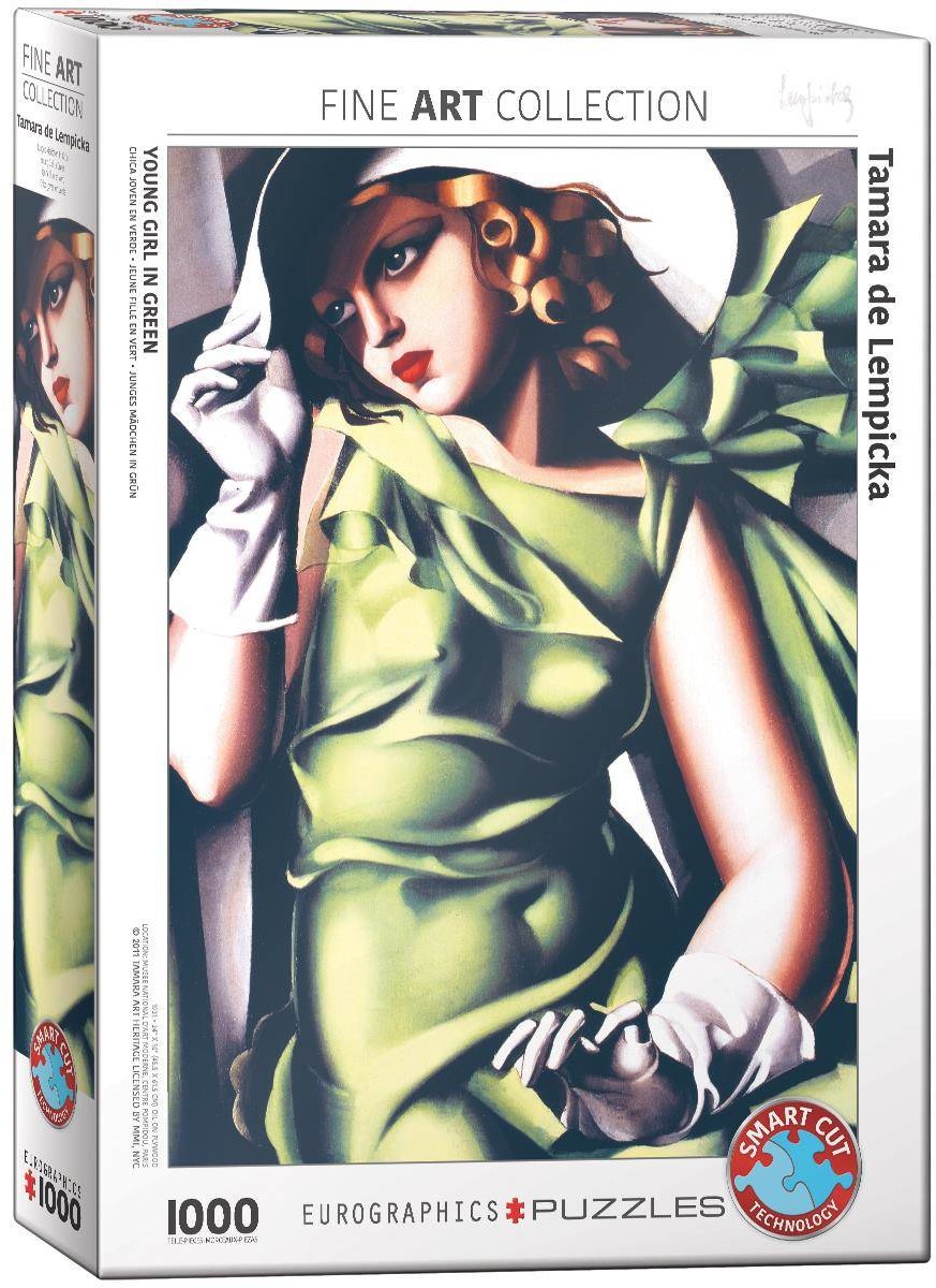 Eurographics Puzzle 1000 Young Girl in Green 6000-1058 -