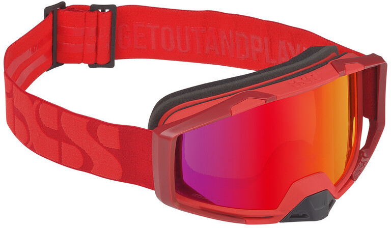 IXS IXS Trigger Mirror Gogle, racing red  2021 Gogle IX-GOG-9020/1100/unis