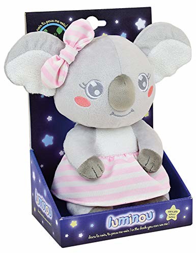 Jemini LUMINOU Cally Mimi Koala Pluszowy Naturalny Jasny Pracuje bez baterii +/- 22 CM 40739