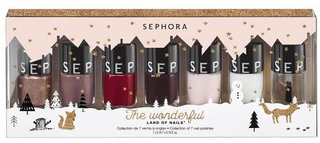 SEPHORA COLLECTION The Wonderful Land of Nails - Kolekcja 7 lakierów do paznokci