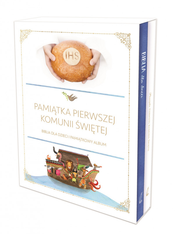 zbiorowe Opracowanie Komunijny Pakiet: Biblia + Pamiątka I Komunii Świętej