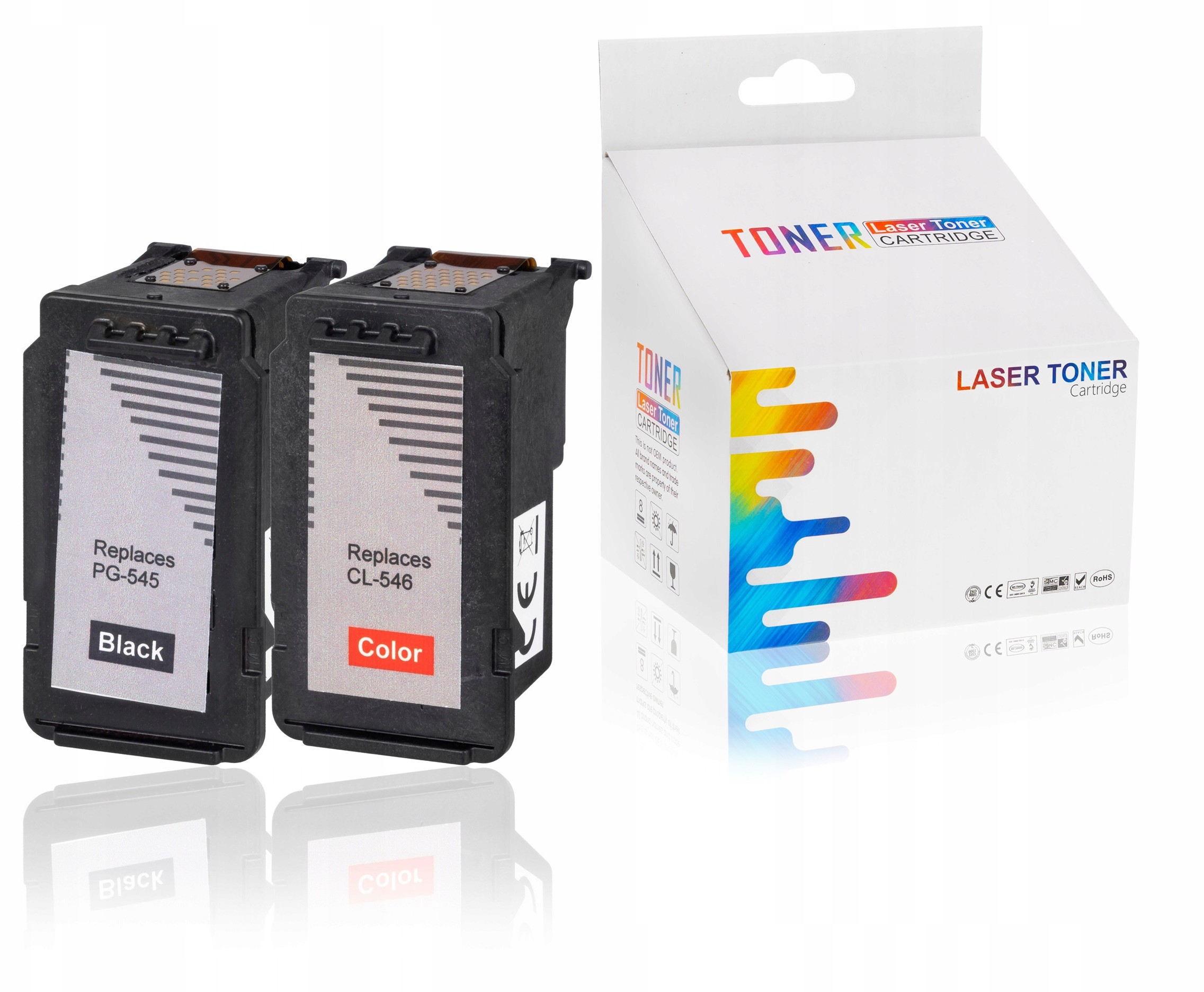 Canon Tusze do  Pg 545 +546 iP2850 MG2450 2455 2550
