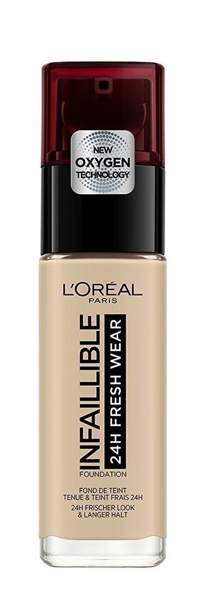 Fresh L'Oreal Paris L'oreal Infaillible 24H Wear Foundation 100 Linen 30ml 80116