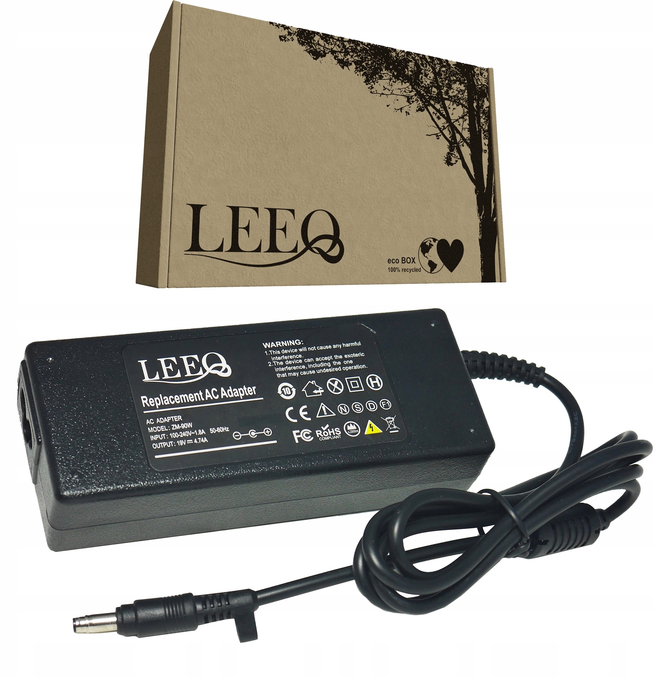 HP Ładowarka 90W do 19V 4,74A 4,8x1,7mm