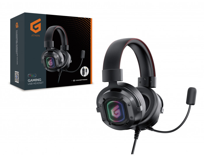 Conceptronic ATHAN02B czarne