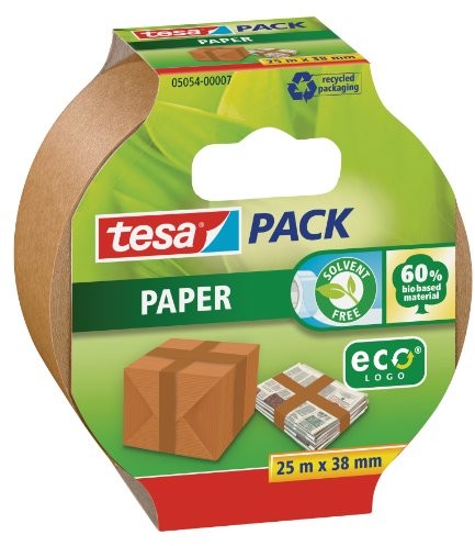 tesa pack Paper ecoLogo 25m:38mm 05054-00007-01