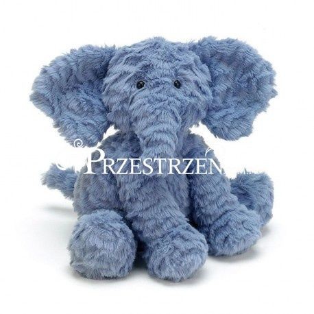 Jellycat MASKOTKA PLUSZOWA Słonik Fuddlewuddle NIEBIESKI 23 cm FW6EUK