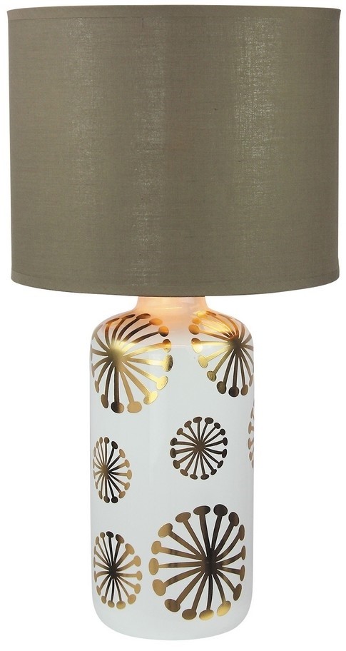 Rabalux 6030 - Lampa stołowa GINGER 1xE27/60W/230V