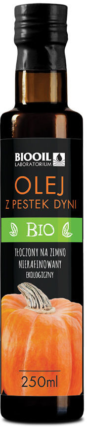 Olej z pestek dyni BIO 250 ml seria BLACK