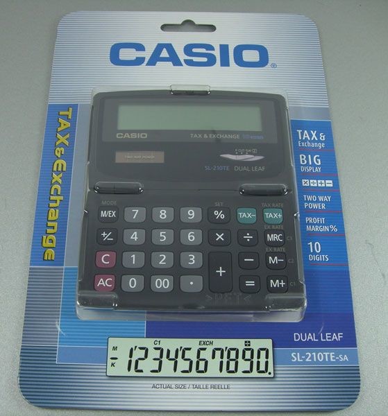 Casio Kalkulator SL-210TE-S