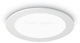 Ideal Lux Oprawa wpuszczana LED Groove 20 W 4000 K 147673)