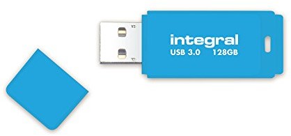 Integral Neon USB 3.0 Flash Drive, niebieski 128 GB INFD128GBNEONB3.0