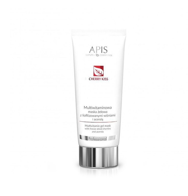 Apis Professional MULTIWITAMINOWA MASKA ŻELOWA Z LIOFILIZOWANYMI WIŚNIAMI I ACEROLĄ 200ml 128854