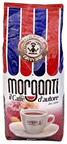 Morganti Kawa ziarnista Morganti Gran Bar 1kg Kawa_MGB