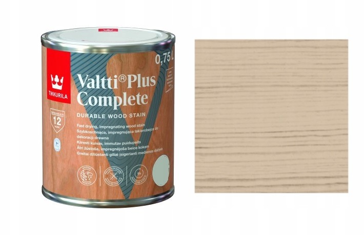 Tikkurila Valtti Plus Complete 0,75L Light Oak