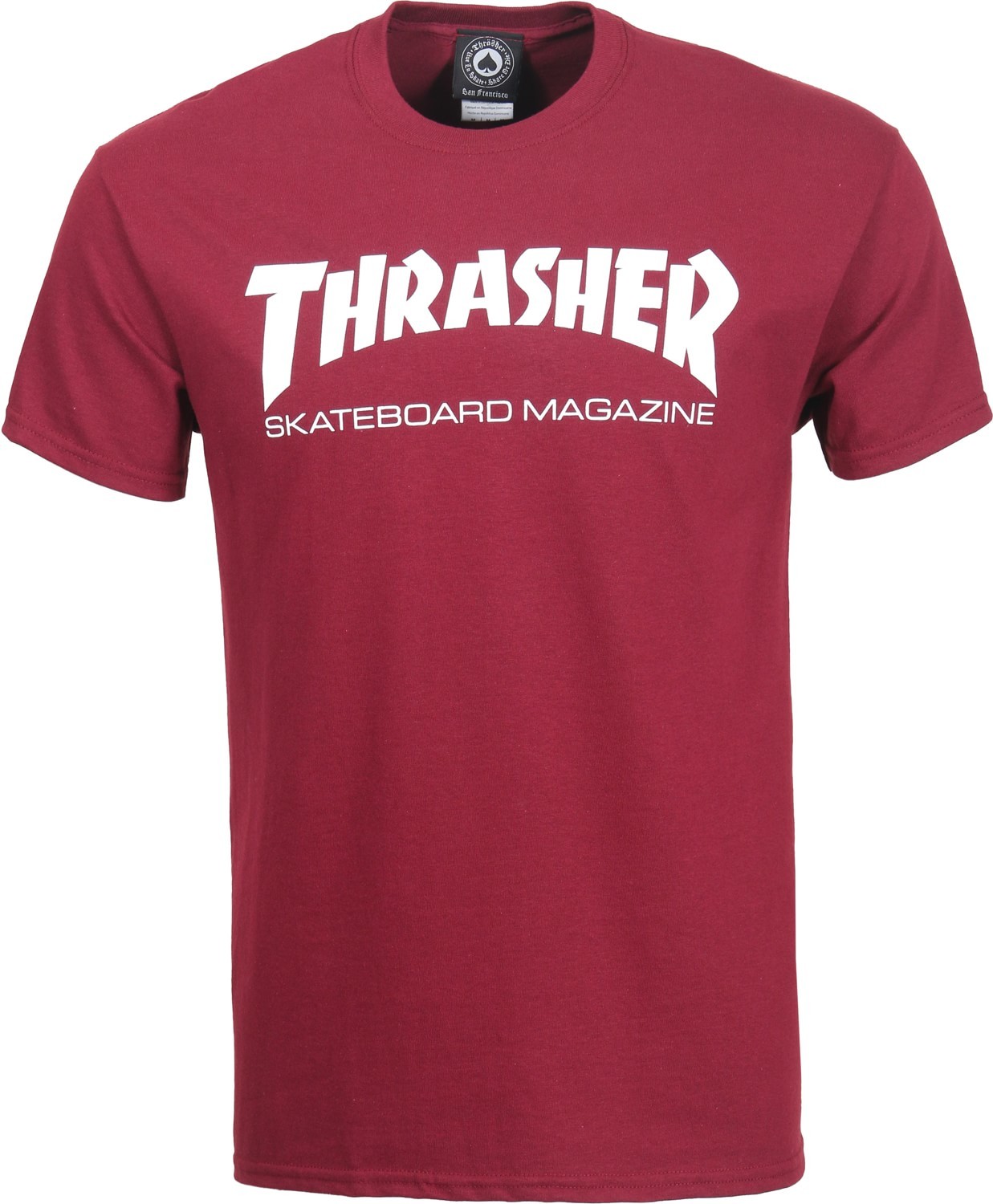 Thrasher t-shirt SKATE MAG MAROON