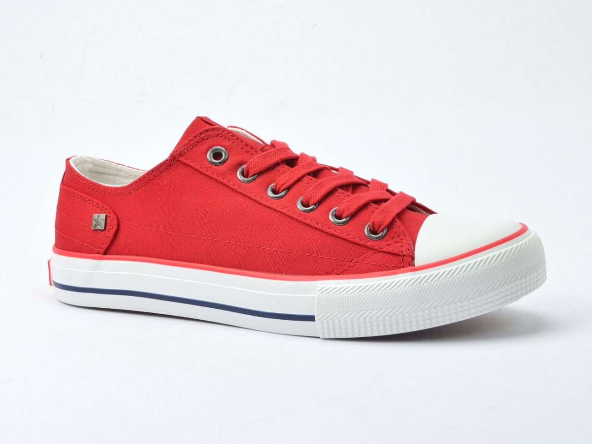 Big Star Trampki damskie czerwone DD274339 DD274339