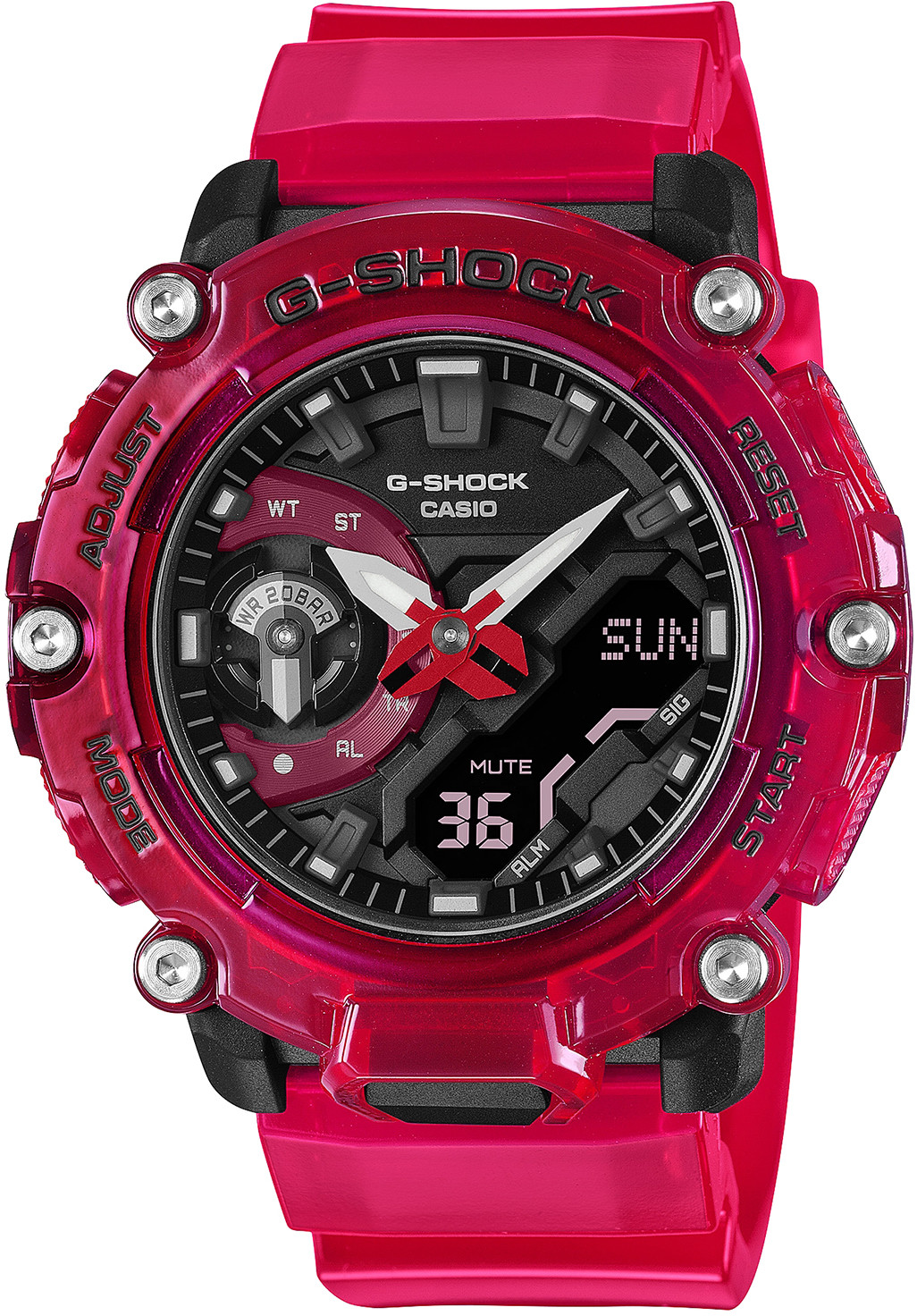 G-Shock Zegarek GA-2200SKL-4AER Sound Wave Series -