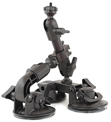 Delkin ISA/Fabryka Słów Fat Gecko Suction Cup 3-Arm DDMNT-TRIPLE