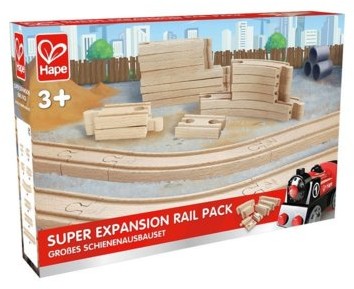 Hape TRAIN Zestaw torów 24 elementy GXP-587299