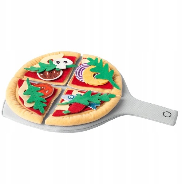 Ikea Zestaw Do Pizzy Pluszowy Duktig 24 Elementy