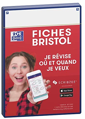 Oxford Oxford Reévision 2.0 fiszki 50 sztuk A5 granatowe 400133968