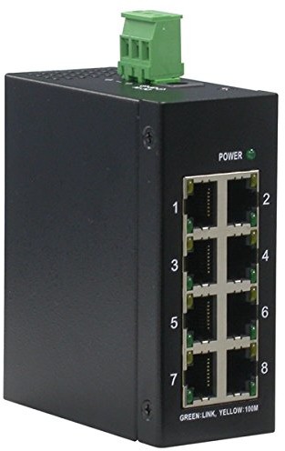 Rotronic ROLINE 21131156 Switch 8 X RJ-45, Unmanaged przemysłowe 21131156