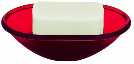 Spirella 1006772 dodatek Serie Toronto Red mydelniczka 10.06772