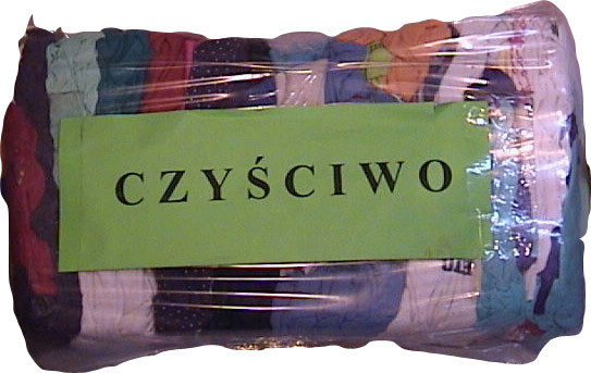 PL. Czyściwo bawełniane kolorowe 5kg.