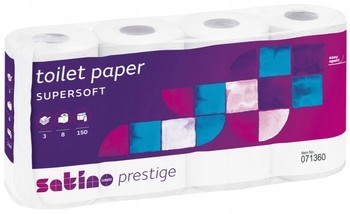 Wepa Papier toaletowy Satino Prestige 8 rolek 3w 150l