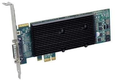 Matrox M9120 Plus dualhead karty graficznej (LP PCIe x1, pamięć 512 MB GDDR2, ATX, Dual DVI-I) 0790750236124