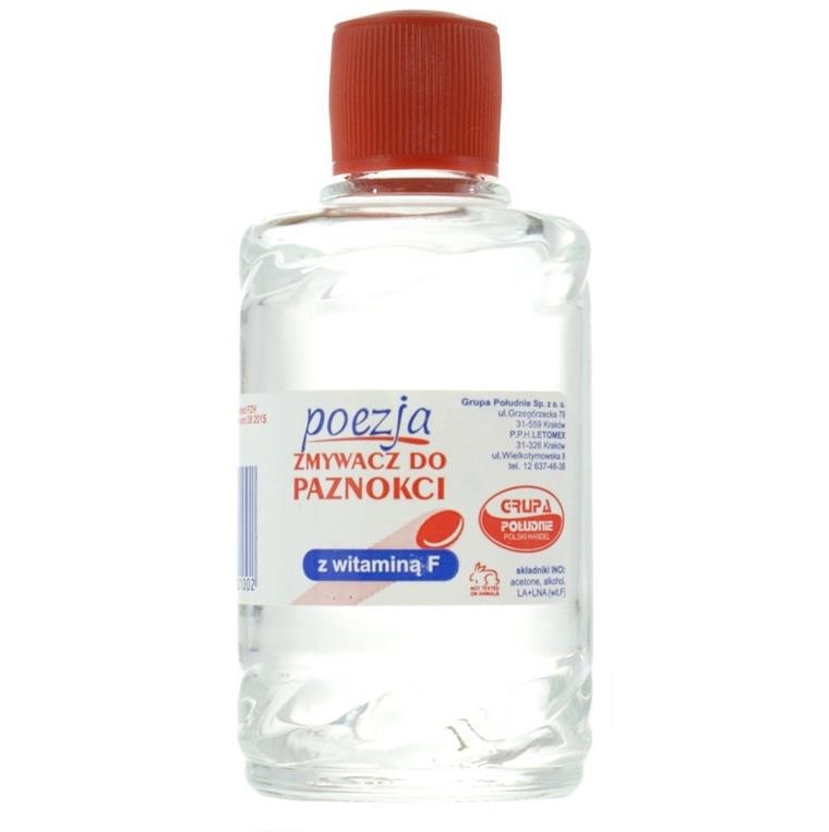 Poezja Poezja zmywacz do paznokci 50ml szkło