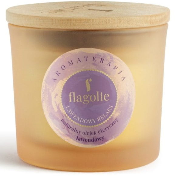 Flagolie Świeca Sojowa do Aromaterapii - Lawendowy Relaks - 170g 774