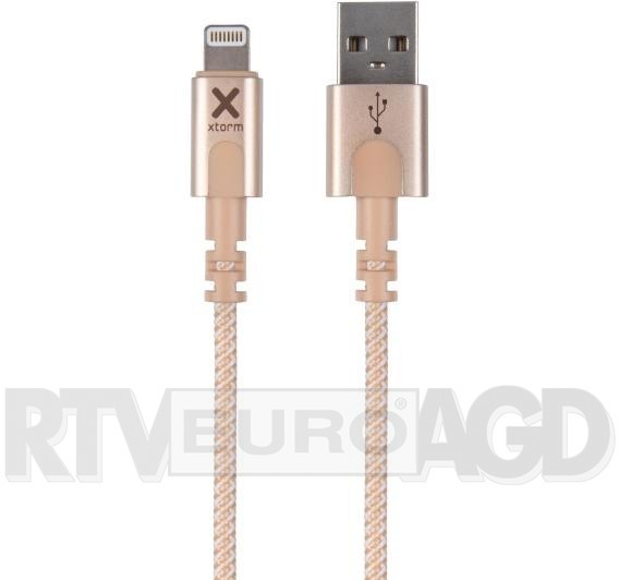 XTORM kabel USB Lightning 1m złoty