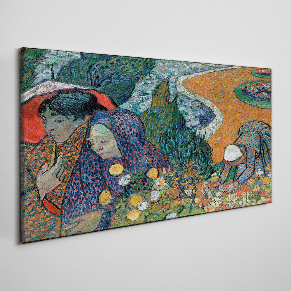 PL Coloray Obraz Canvas Ogród At Etten Van Gogh 140x70cm
