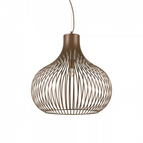 Ideal Lux Lampa sufitowa Onion SP1 D60 205311 nowoczesna oprawa sufitowa w kolorze brązowym 205311