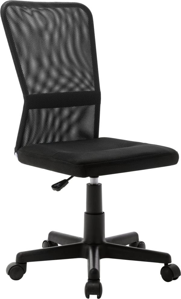vidaXL Krzesło biurowe czarne 44x52x100 cm z siatką 289510