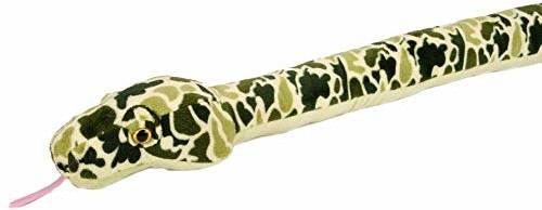 Wild Republic 10950 11105 wężyk, kamuflaż, 135 cm, zielony 11105