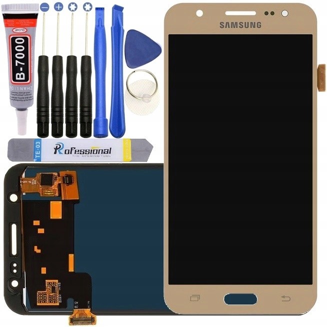 Złoty Samsung J5 2015 J500 Wyświetlacz LCD Ekran