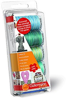 Unbekannt Gütermann nić do szycia-zestaw -częściowy, Embroidery 12, 100% bawełna 731390\2