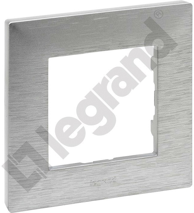 Legrand NILOE STEP RAMKA 1-KROTNA ALUMINIUM SZCZOTKOWANE 863891