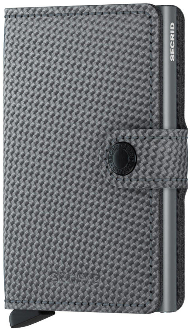 COOL Secrid Portfel RFID Secrid Miniwallet Carbon - grey MCa Grey