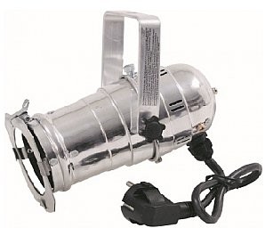 Eurolite PAR-20 SPOT E-27, reflektor sceniczny srebrny 42103582
