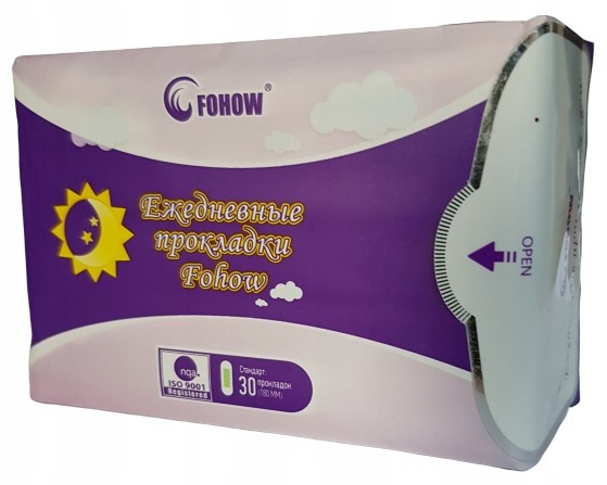 Fohow Wkładki Higieniczne z anion i nano 30 szt.