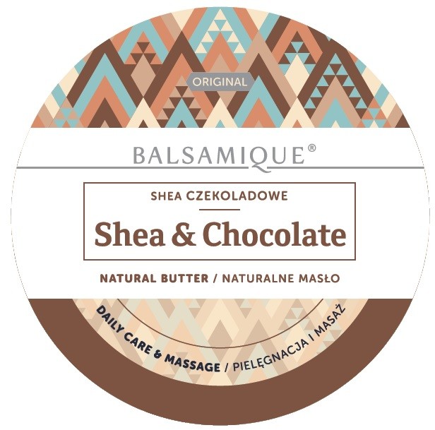 Balsamique Naturalne masło czekoladowe - Shea & Chocolate -