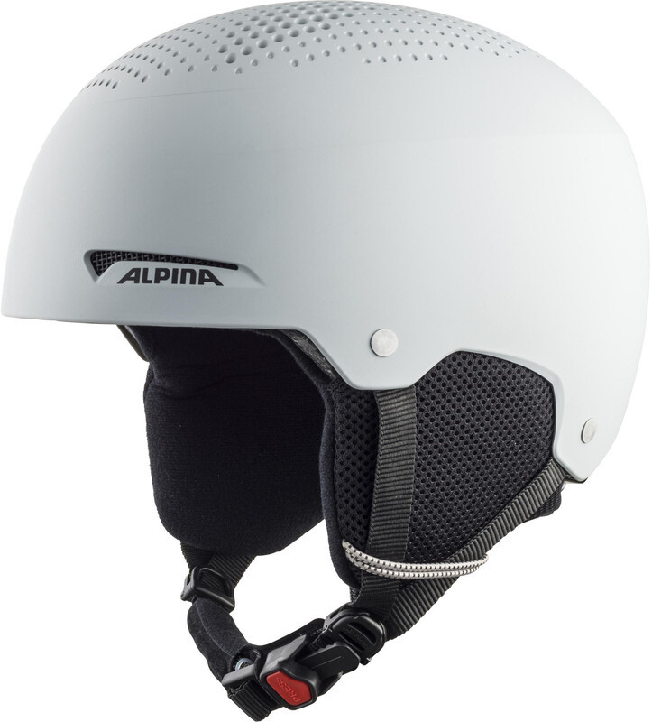 Alpina Zupo Ski Helmet Kids, szary 51-55cm 2021 Kaski narciarskie