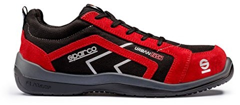 SPARCO 0751842NRRS Evo buty miejskie, czarne/czerwone 0751842NRRS