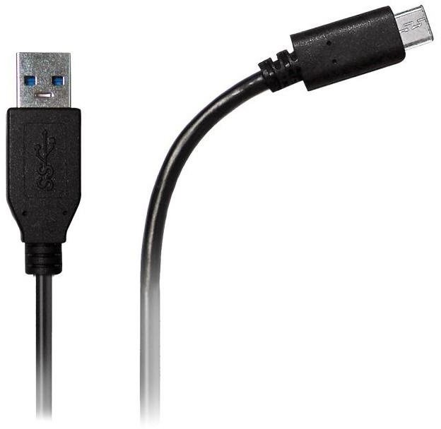 Kabel USB AZURI Kabel AZURI USB-C czarny AZCABUSBC-BLK