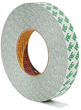 3M Dwustronna taśma samoprzylepna 3 m 7000071732 o wysokiej wydajności z belek, 9087,,,,, 0,26 MM, białe (26 szt.), 9 mm x 50 m, biały 7000071732
